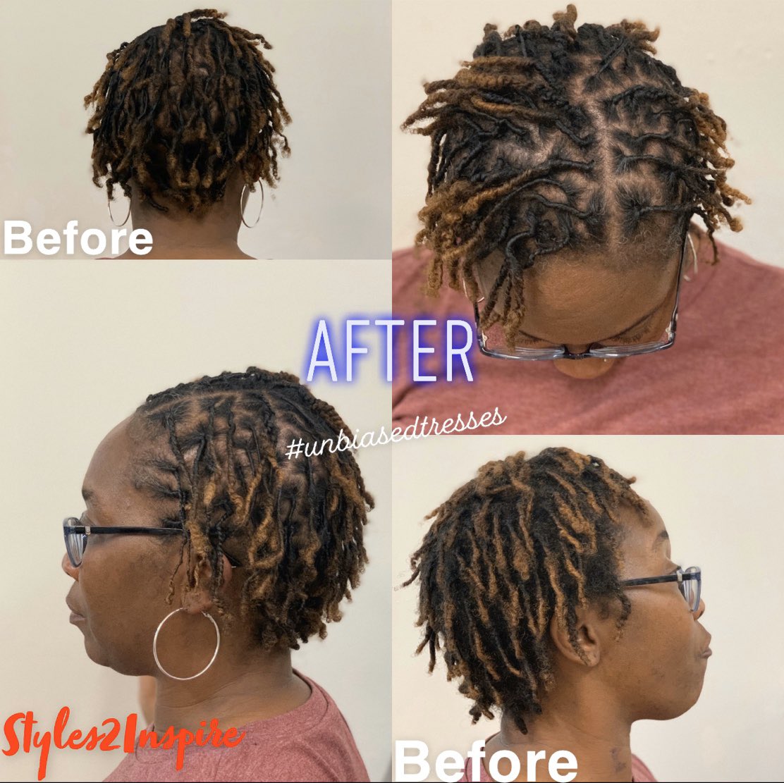 Retwist for my client.....904.489.0746 to schedule.....❣️ 

#naturalhair #combtwists #modelcall #jaxhairstylist #locs #HairLove #CollegeStudents #unbiasedtresses