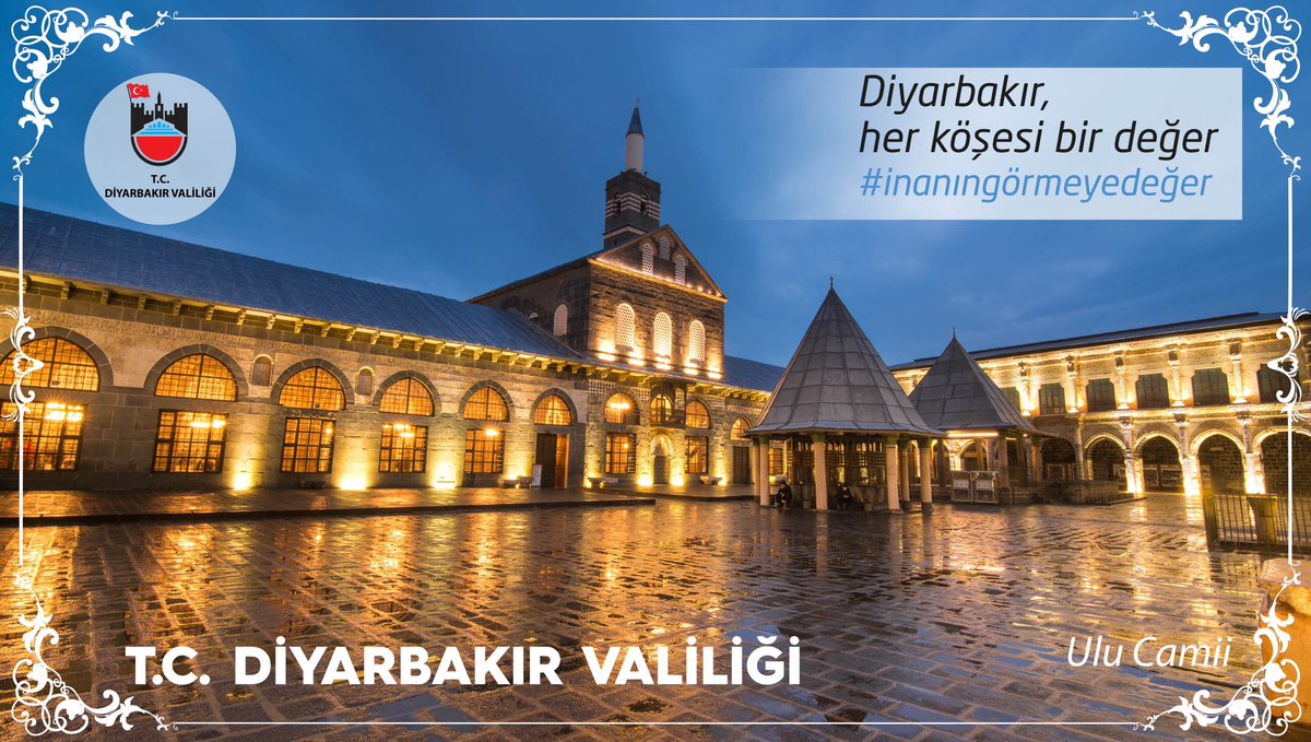Hasan_Guzeloglu's tweet photo. Hayırlı Sabahlar,Hayırlı Cumalar.
Gününüz aydın,geleceğiniz hayr olsun.
639 yılından bugüne İslam’ın kapısı,
Beşinci Harem-i Şerif
Diyarbakır Ulu Cami’ den herkese selam olsun. https://t.co/yaCa0tGDsO