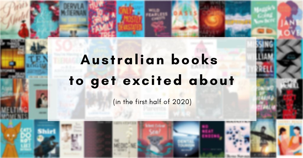 ReadingsBooks's tweet photo. A by-no-means complete list of the most exciting Australian books to watch out for in the first half of this year:

https://t.co/3sL7u5tCA5 https://t.co/OmvmQ6dgiQ