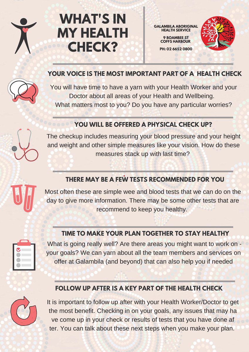 Galambila's tweet photo. Not sure what a #healthcheck involves? @Galambila have you sorted! https://t.co/LjOgMH3nI8