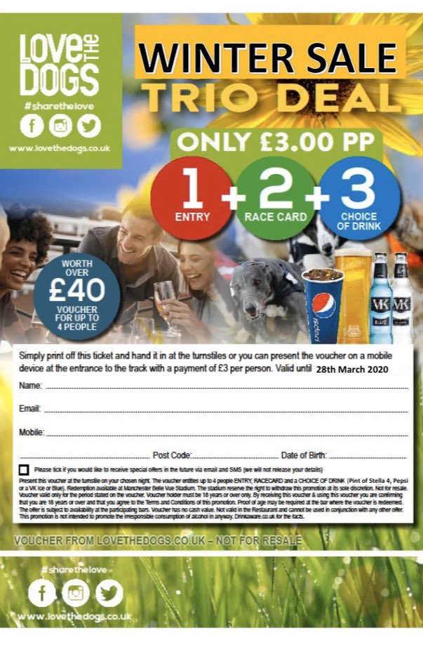 BelleVuedogs's tweet photo. Remember to check out our website for great offers and deals for the weekend. https://t.co/gDiKUraCz7