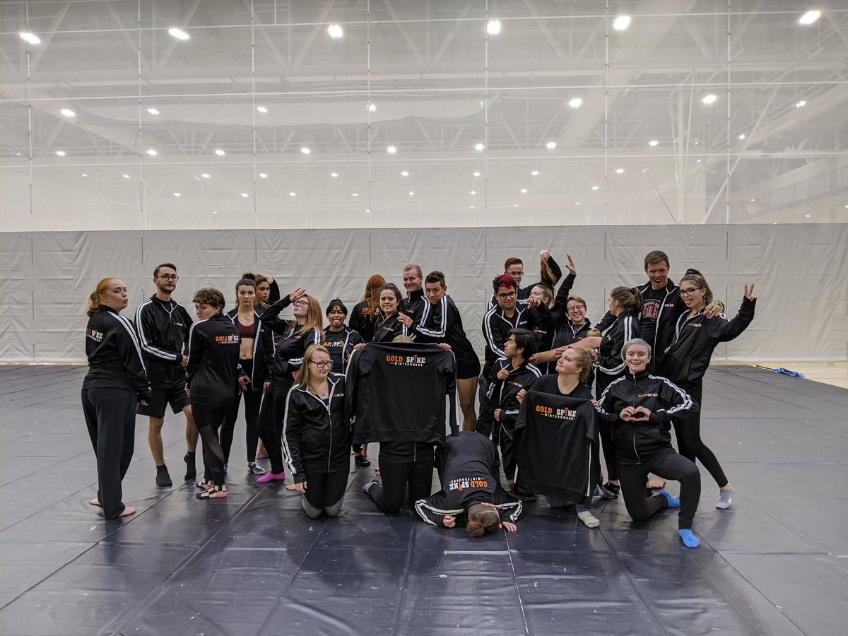 GWinterguard's tweet photo. Got our jackets and we're ready to party 🥳🎉 https://t.co/PevbgLHToS
