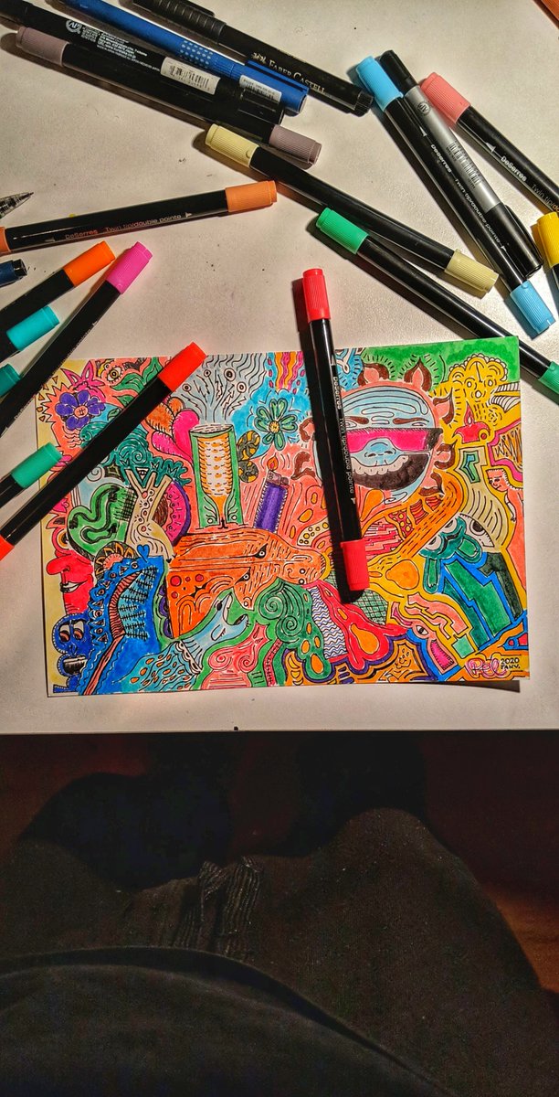 MokaGraphiste's tweet photo. Un dessin que j'ai fait récemment
#art #psychedelics https://t.co/dNIyVRDCmp
