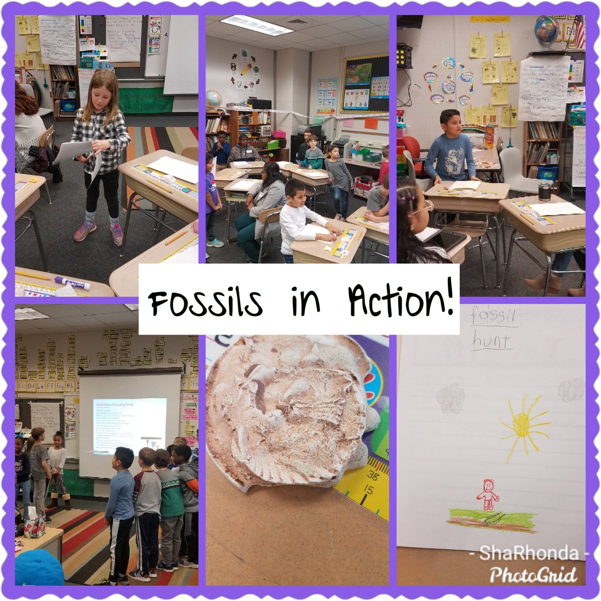 SSmithSCES's tweet photo. Mrs. Sedaghat's 2nd grade class shared their knowledge about fossils! #BrighterTogether #EL @SWAWCPSS @SedaghatMegan   @SCESROARS @wcpsselemela https://t.co/9wefKeWKuD