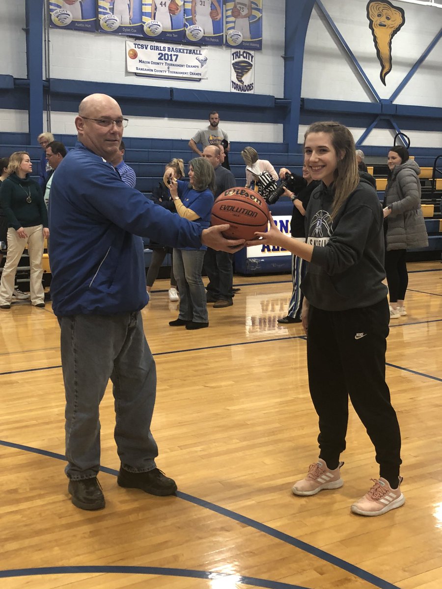 LisaStoeckel's tweet photo. Congratulations to @estoke15 @ashlynmarie_5 for making Sangamon County All Tournament Team.  &amp; Congrats to Lu High for winning Consolations Champs. https://t.co/kmUI8oBQiN