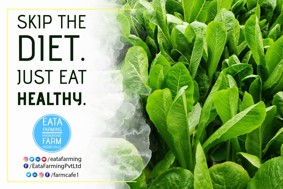 EataFarming's tweet photo. "Skip the Diet. Just eat Healthy".

#organic #vegan #natural #healthy #nutrition #healthylifestyle #organicfood #foodie #eatingorganic #chooseorganic #thinkorganic https://t.co/C4JSXxAd0m