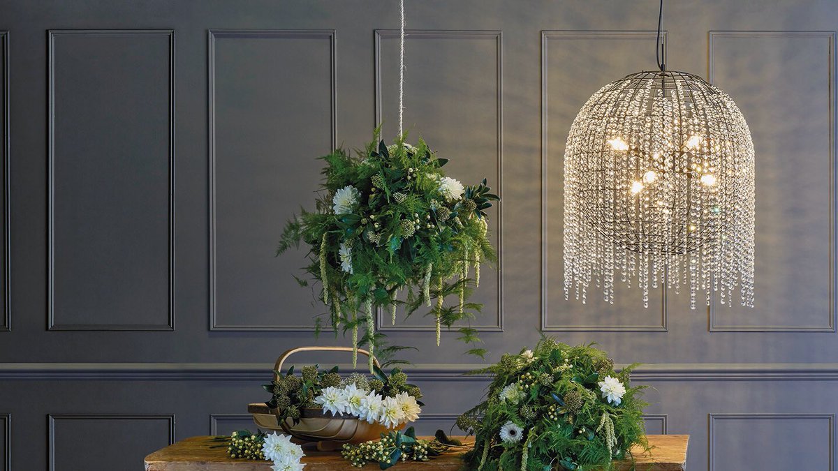 It’s Friday so let’s go for a large one! This big beautiful dramatic pendant has hundreds of crystal strands draped over a matt black sphere, the crystals refracting the light across your room. #lightingdesign #lightinginspiration #statementlighting #mycreativeinterior