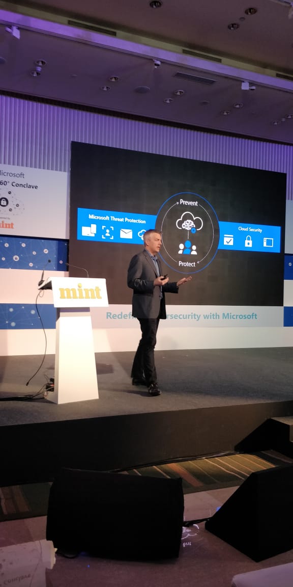 MintEventsLive's tweet photo. Microsoft believes in the power of a strong ecosystem of security providers :
@Rob_Lefferts , Corporate Vice President, M365 Security, Microsoft
The Microsoft #Security360Conclave
@MicrosoftIndia https://t.co/Qp70zAe2eb