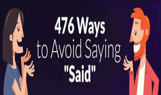 476 Ways to Avoid Saying Said #infographic extremeworldinfo.com/2020/01/476-wa… via <a href="/extremeworld87/">Extreme World</a>