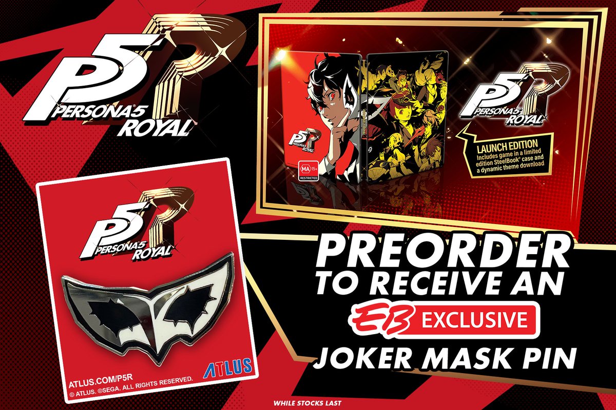 persona 5 royal phantom thieves edition pre order australia