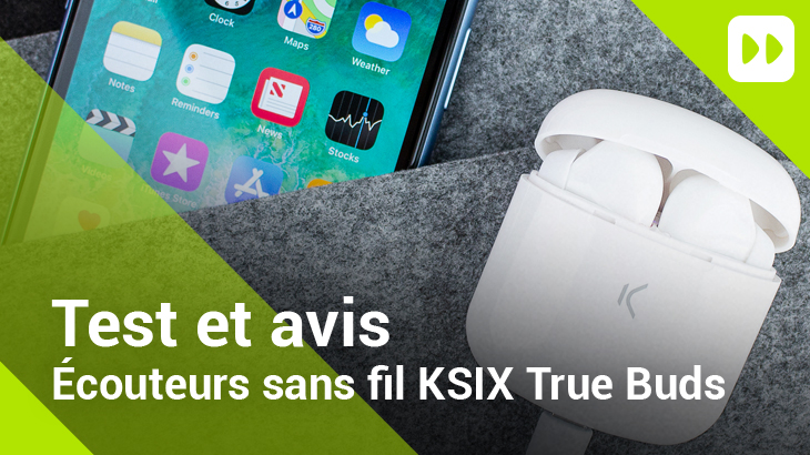 Si les AirPods d’Apple vous font de l’œil mais pas leur prix, alors voici un excellent compromis avec les écouteurs Bluetooth True Buds de la marque KSIX : bit.ly/3aF24H9 #hightech #gadgets #ecouteursbluetooth