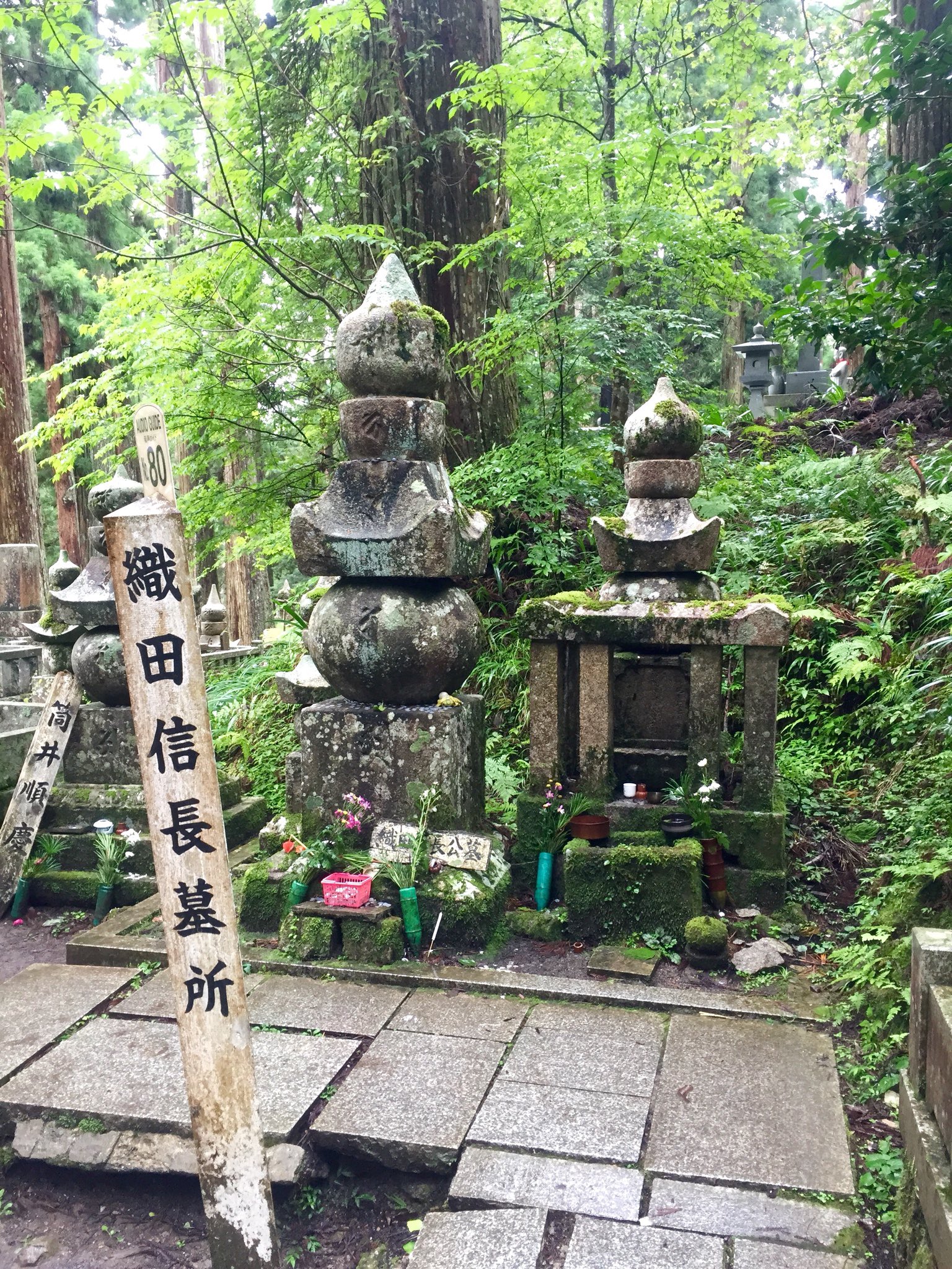 小栗さくら 歴史タレント 高野山 織田信長公墓所と明智光秀公墓所 信長のお墓は 初め見た時とても小さく感じました 信長の左隣は筒井順慶 織田信長 明智光秀 高野山 麒麟がくる T Co Ux86gixnt5 Twitter