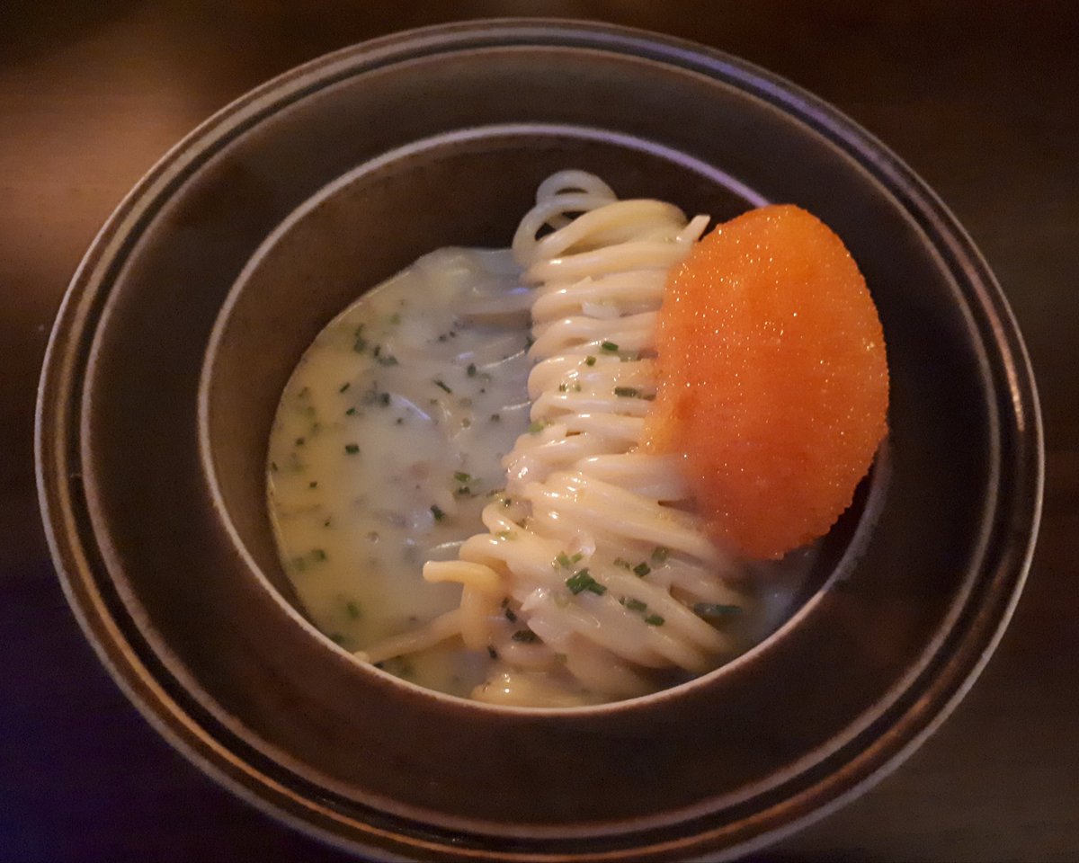 MichelinGuideUK's tweet photo. Went for one of the signature dishes at #Arakataka – spaghetti with bleak roe – and it certainly didn’t disappoint
#Oslo #Norway
https://t.co/gq74s9TRNb https://t.co/Ae8kjI0Qmu