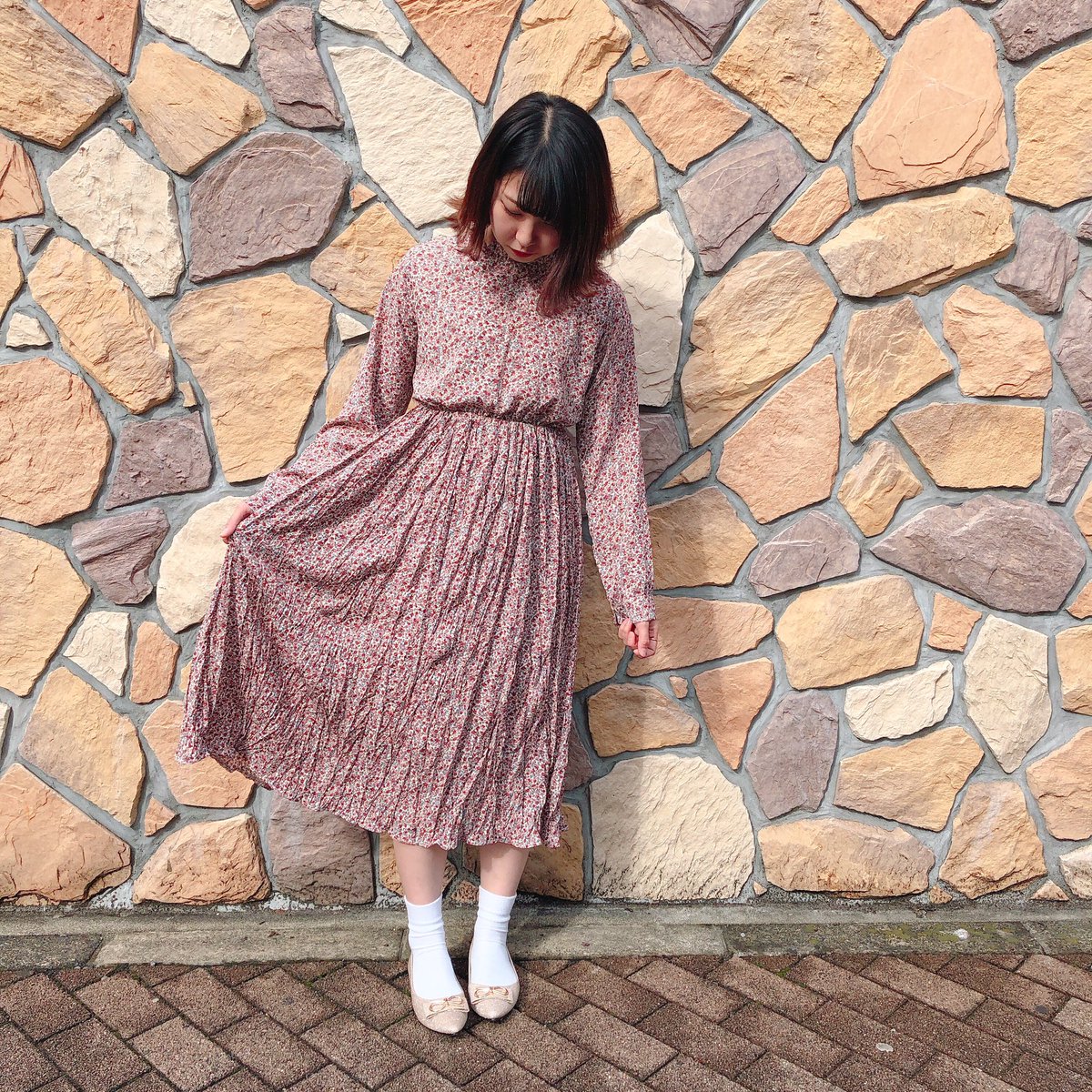 パラビオン名古屋 Staff Code スタンド花柄ワンピース 5 800 Tax カラーgジャン 4 500 Tax パラビオン Paravion