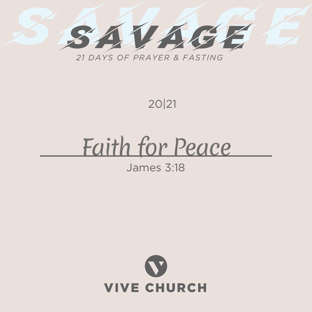 thevivenation's tweet photo. It’s been 20 days already!
Hope you’re finishing in strength 💪🏾
Our prayer today;
“Now may the Lord of peace Himself continually grant you peace in every circumstance. The Lord be with you all!”
#2Thessalonians3v16
#SavagePrayers #myvivechurch #vivechurchug #onedaytogo https://t.co/lL2x6cGoRi
