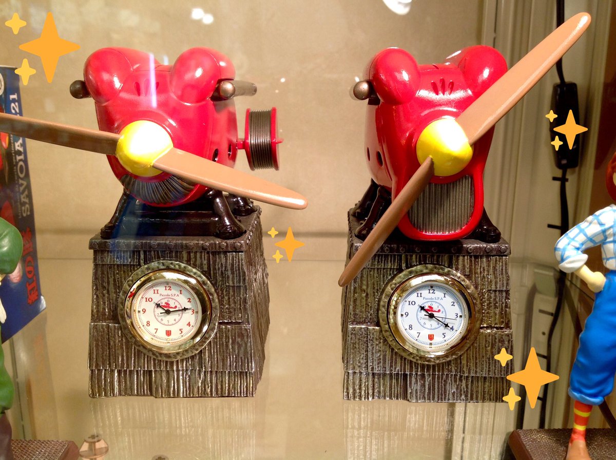 紅の豚 置時計 ジブリ 【公式通販】