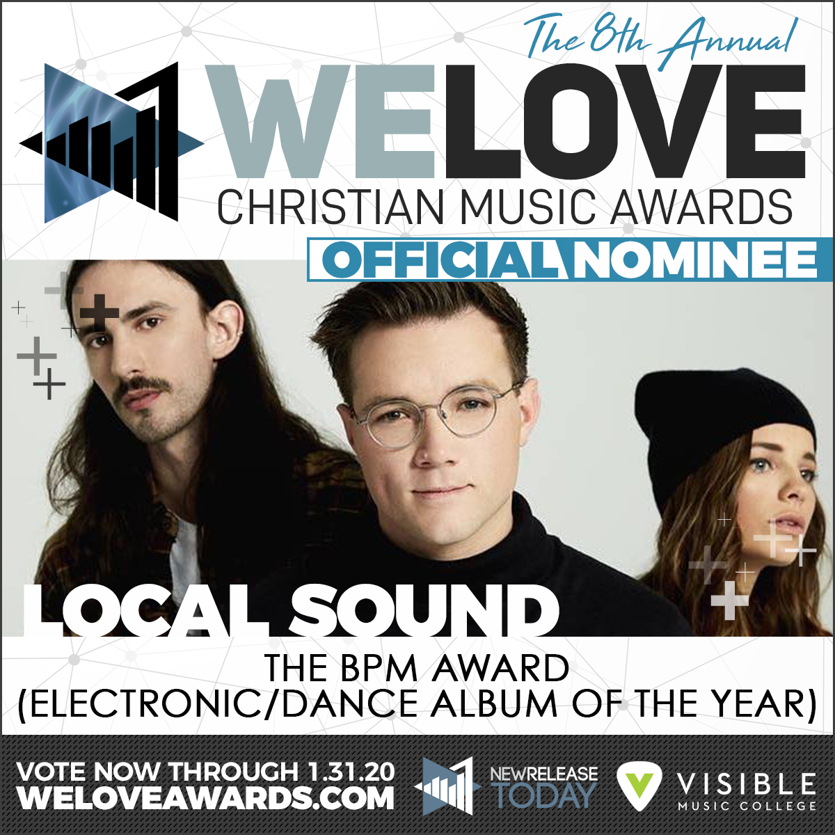WeLoveAwards's tweet photo. Vote for @Lindy_Conant, @localsoundband, @annahellebronth &amp; @lukehellebronth, @LZ7Official until 1/31! https://t.co/6GBj1XFNY7 https://t.co/NLKnJM4pZM
