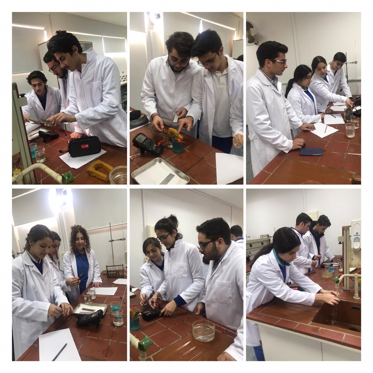 ChemistryRHHS's tweet photo. Students construct galvanic cells to classify metals in order of increasing reactivity https://t.co/0sZMTpjmfp