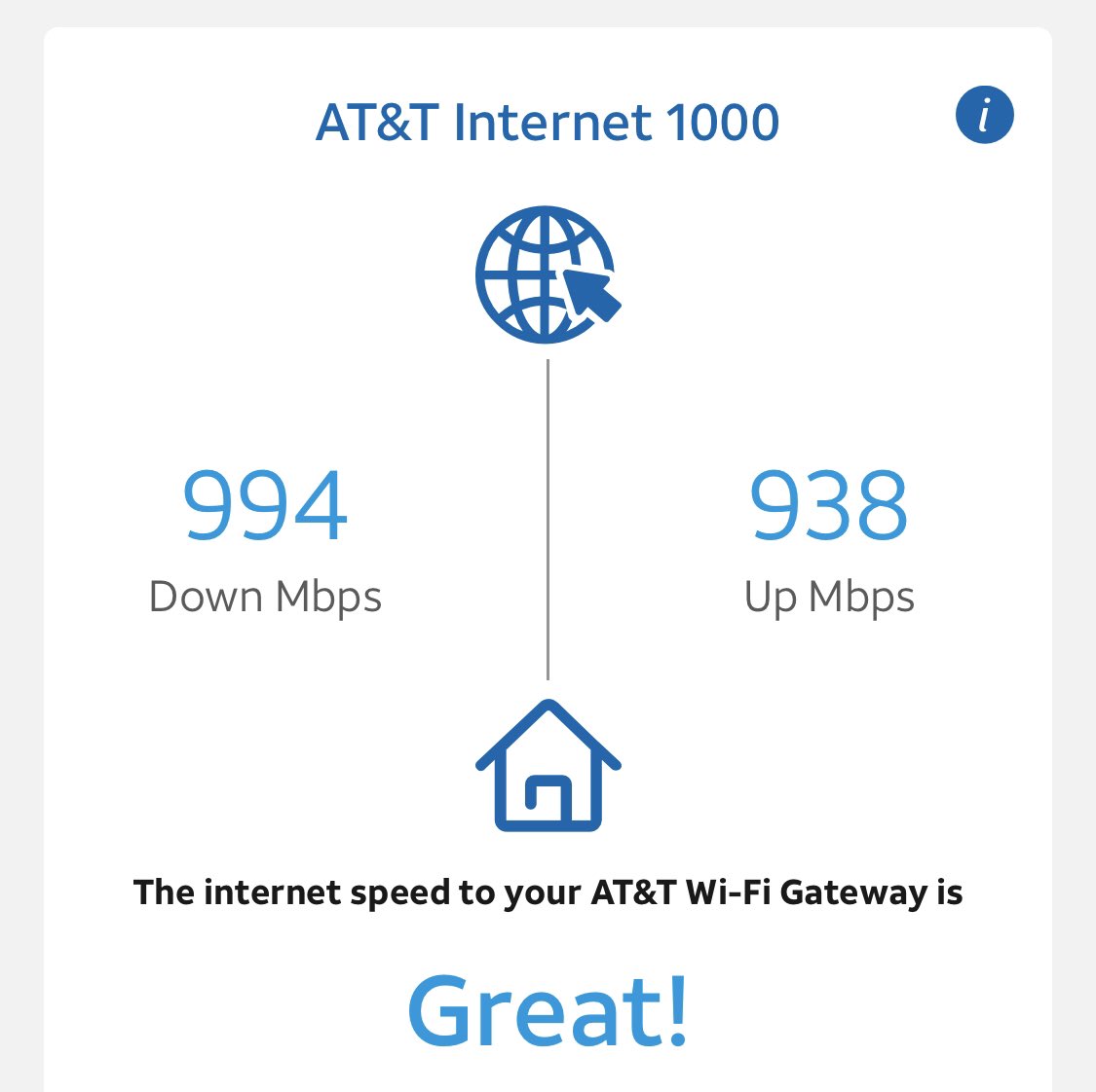 whit2sev's tweet photo. @geteero y’all have messed up in an update somewhere my speeds are horrible through Eero now, but at my modem they are 10x faster. No one from support ever calls me back. Please help! #slowinternet #geteero #eero #attfiber #1gig https://t.co/xVsiIqf2sN