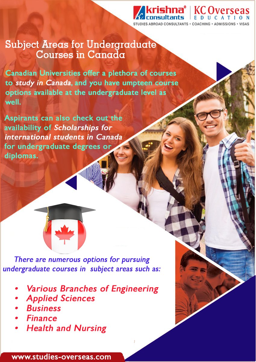 Canadian Universities offer a plethora of courses to study in Canada, and you have umpteen course options available at the undergraduate level as well.
#studyincanada #howtogetadmissionincanada #canadascholarship #studyabroad