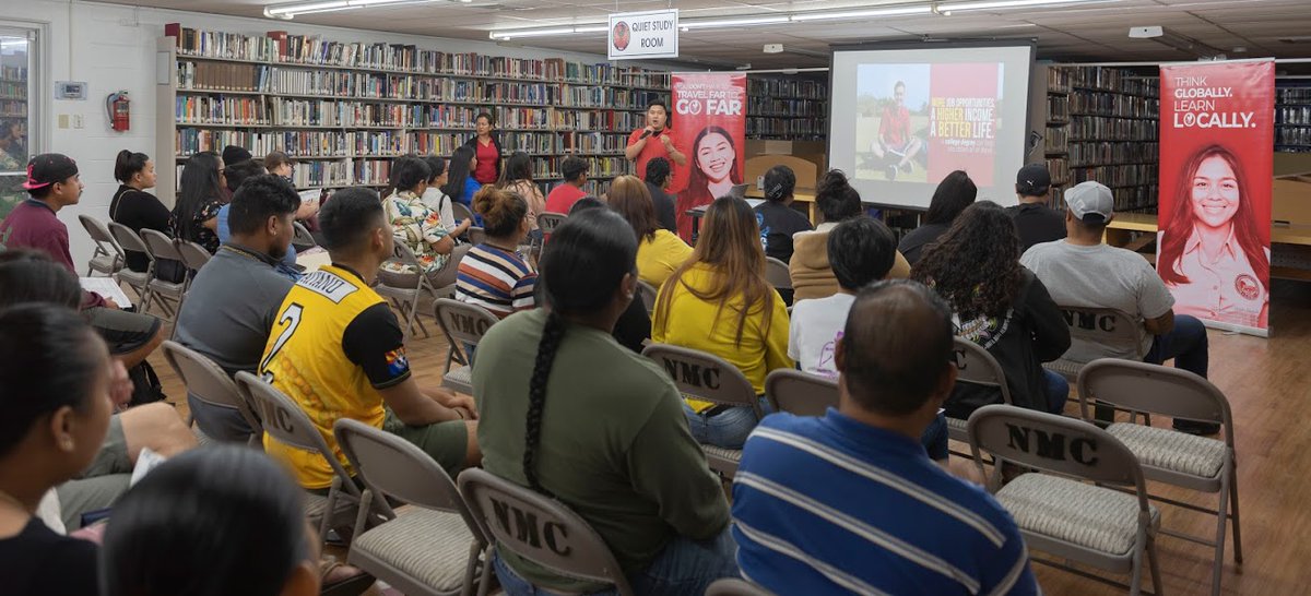 GoProa's tweet photo. The most recent NMC info session drew a large audience of individuals looking to advance their professional training. The College’s first week of classes began earlier this month with strong enrollment numbers.

#GoProa #StartSmart #Spring2020 https://t.co/b7c7VfVlEa