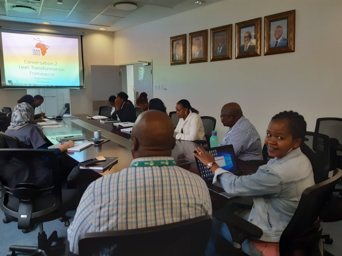 BhekiDistrict's tweet photo. #HappeningNow Mr Tshepo Thobejane from LEAN Institute Africa training #BestOfBheki Exco on Lean Transformation Framework. He'll also be training Middle and Front-line managers later in the day.
#Strengthening #Transforming #Capacitating #Change https://t.co/oWnUOAfvsb