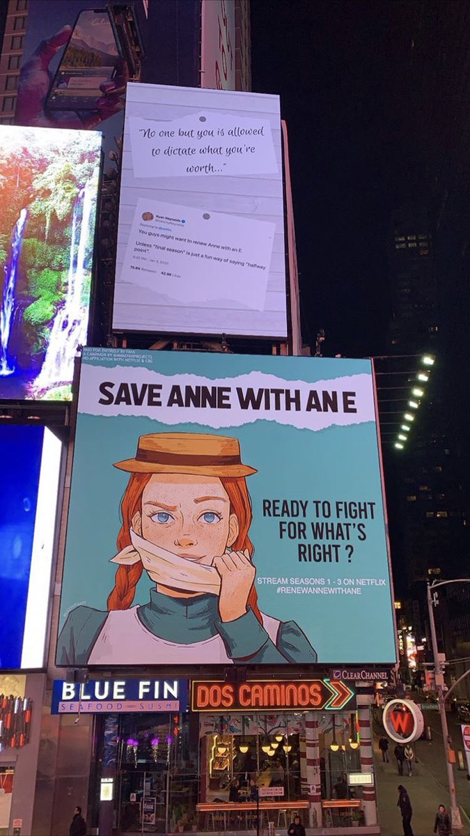 meryas08's tweet photo. @FilmDailyNews Did you see the Billboard funded by the AWAE fans they put in Times Square? Is incredible!! It will be available today and tomorrow, Saturday. Designed by @luztapiaart #renewannewithe #awaebillboard https://t.co/tzUy8njEtZ