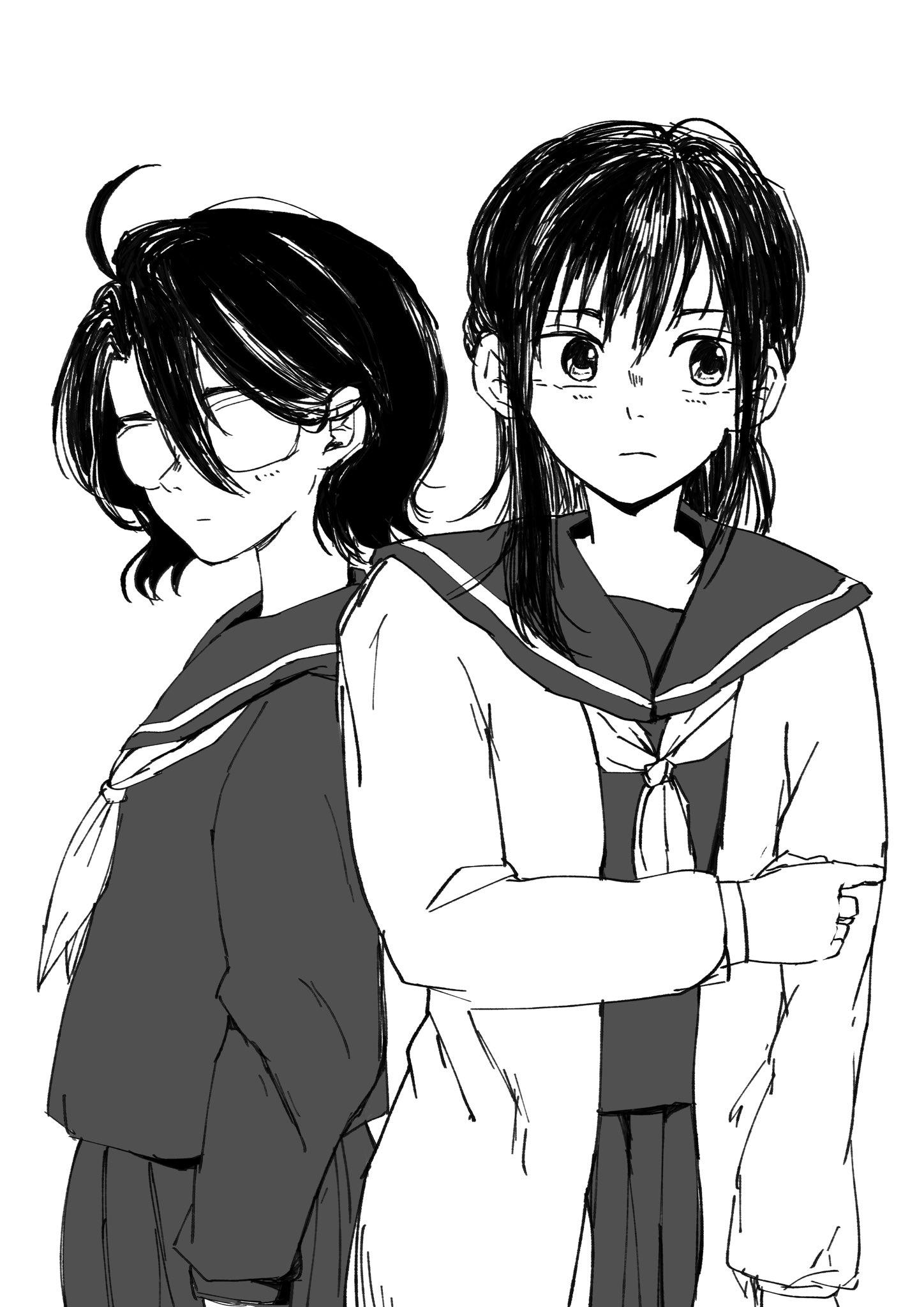ぶっぴー 不滅のあなたへ現世編のこの二人パロナとヤノメの転生にしか見えない 不滅のあなたへ