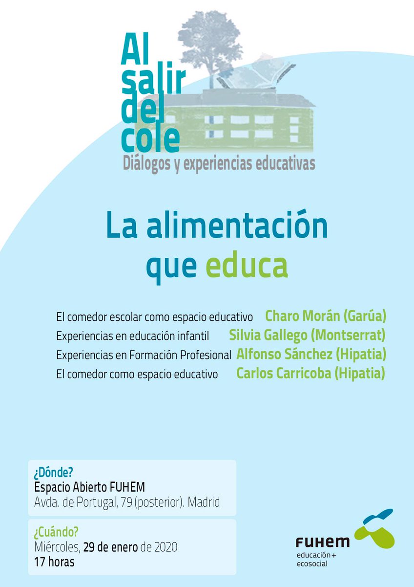 HipatiaFUHEM's tweet photo. #FUHEM
#Hipatia
@MontserratFUHEM @LourdesFUHEM @FuhemEducacion https://t.co/v5IOskCMGH