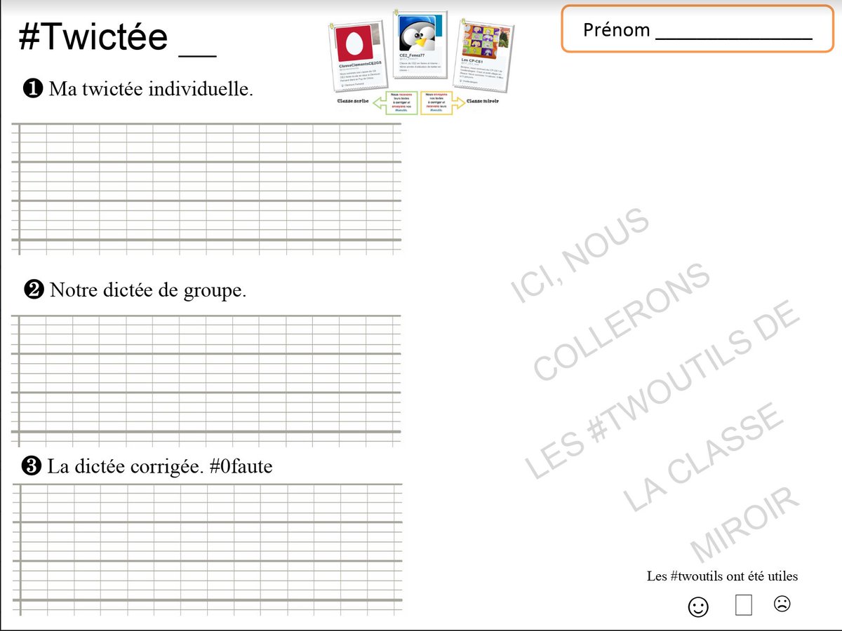 🔧BOÎTE À OUTILS🔧
Tu recherches des fiches pratiques pour la phase de PRODUCTION ? Retrouve, partage des supports et des ressources pour les élèves et leurs enseignant·e·s conçus par les twictonautes de⭐️#AssociationTwictée⭐️dans le <a href="/slackHQ/">Slack</a> #Twictothèque helloasso.com/associations/t…