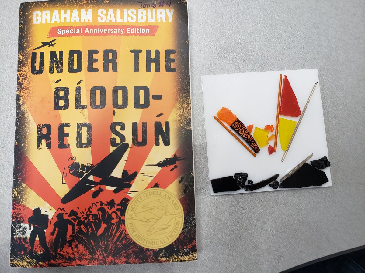 JamminJoneses's tweet photo. Powerful Historical Fiction that lead to deep discussions around equality, racism, and being an ally. We created glass art to express our dedication to build a better world by reflecting the themes in our books. These kids will change the world! #quatamarocks #QuatamaSTEAM https://t.co/vFFd1eTX73