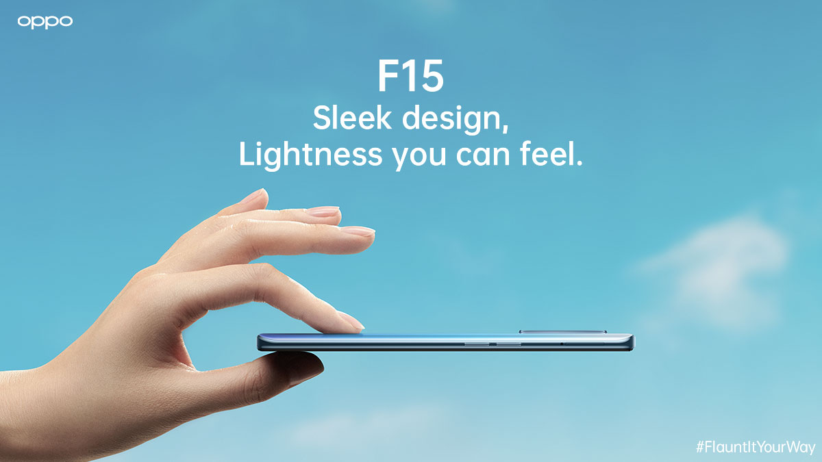 OPPOIndia's tweet photo. Experience a stunning camera setup with the sleek &amp; stylish #OPPOF15 and its 48MP AI Quadcam. It's also equipped with VOOC 3.0 Flash Charge to deliver an unmatched charging speed. Order now and #FlauntItYourWay!
Order now: https://t.co/Qlx0s4rABK https://t.co/v8ms8Rqsf2