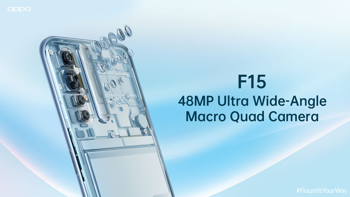 OPPOIndia's tweet photo. Experience a stunning camera setup with the sleek &amp; stylish #OPPOF15 and its 48MP AI Quadcam. It's also equipped with VOOC 3.0 Flash Charge to deliver an unmatched charging speed. Order now and #FlauntItYourWay!
Order now: https://t.co/Qlx0s4rABK https://t.co/v8ms8Rqsf2