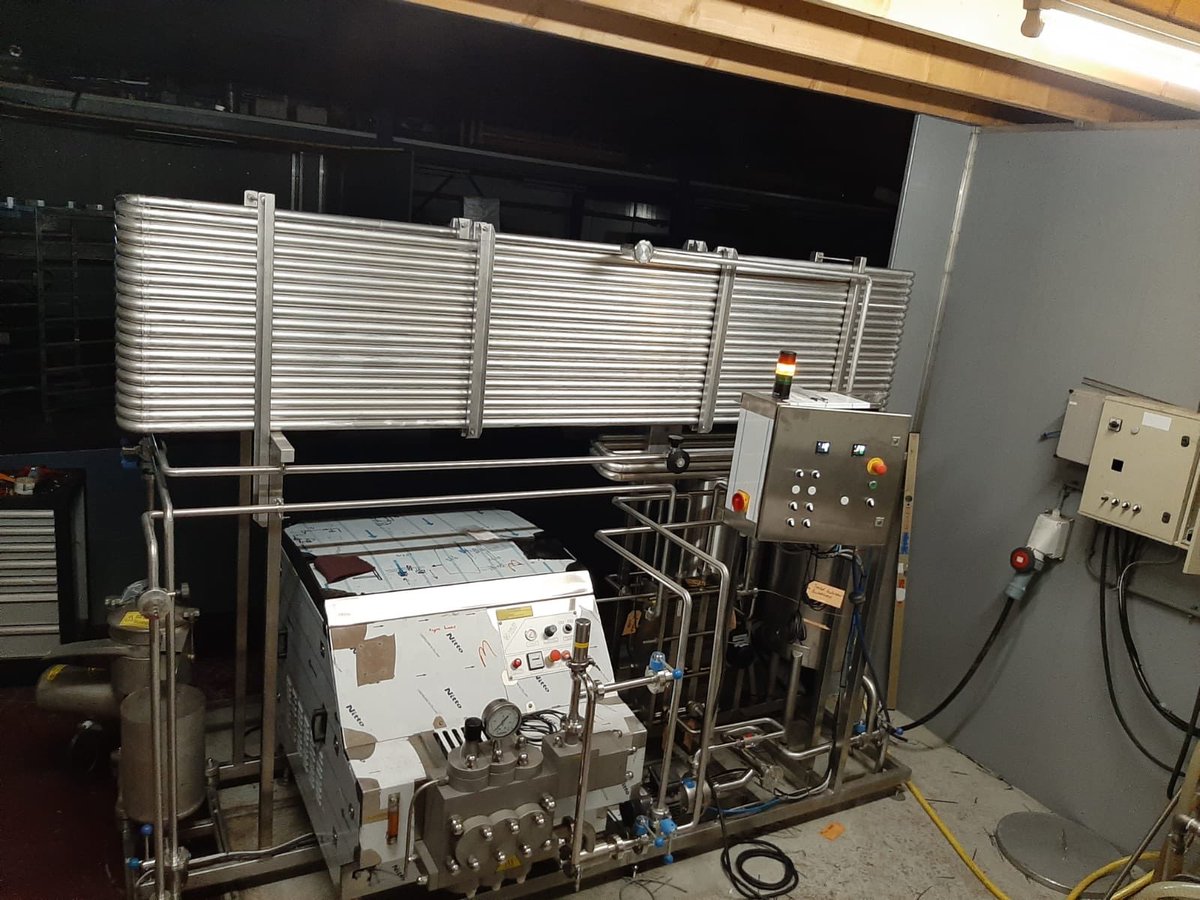antebvholland's tweet photo. Testing a new Pasteurizer with homogeniser and separator unit before delivery #antebv #agriterra #agriprofocus #cordaid #heifer #unicef #rvonl #snv #ngo #hivos #MAAIF_Uganda #actionAid #naads #nuffic #FAO #ifad #solidaridad #unitednations #danida #oxfam #wfp #CGIAR #NRC#minagri https://t.co/8FZ0zF55oe