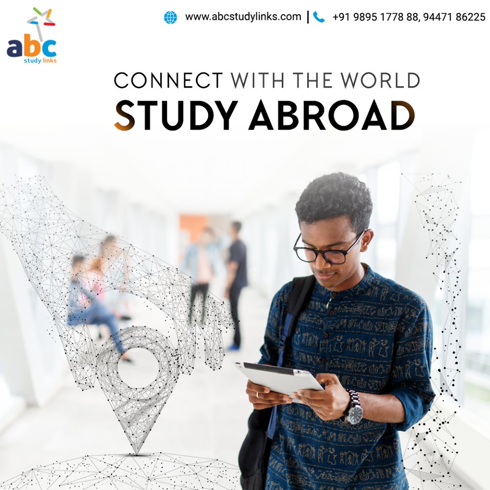 ABCStudy_Links's tweet image. Connect with the world
#STUDYABROAD
Call : 9895177888, 9447186225
Visit :abcstudylinks.com
#ABCStudyLinks #career #education #Study #abroad #dream #Opportunity #work #live #future #Visa #colleges #courses #countries #destinations #Canada #UK #Newzeland #Australia #overseas