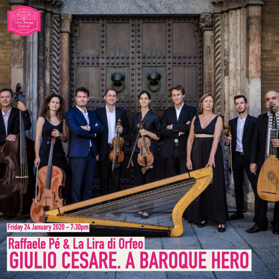 BaroqueFestival's tweet photo. Today's lunch concert 'Nel mezzo del cammin di nostra vita' is inspired by Dante's Divina Commedia. In the evening countertenor @raffaele_pe turns into 'Giulio Cesare. A Baroque Hero' at Teatru Manoel. Tickets > https://t.co/DzQbZ4nkLs
#vbf20 #earlymusic #altemusik #malta https://t.co/35LxuMbeor
