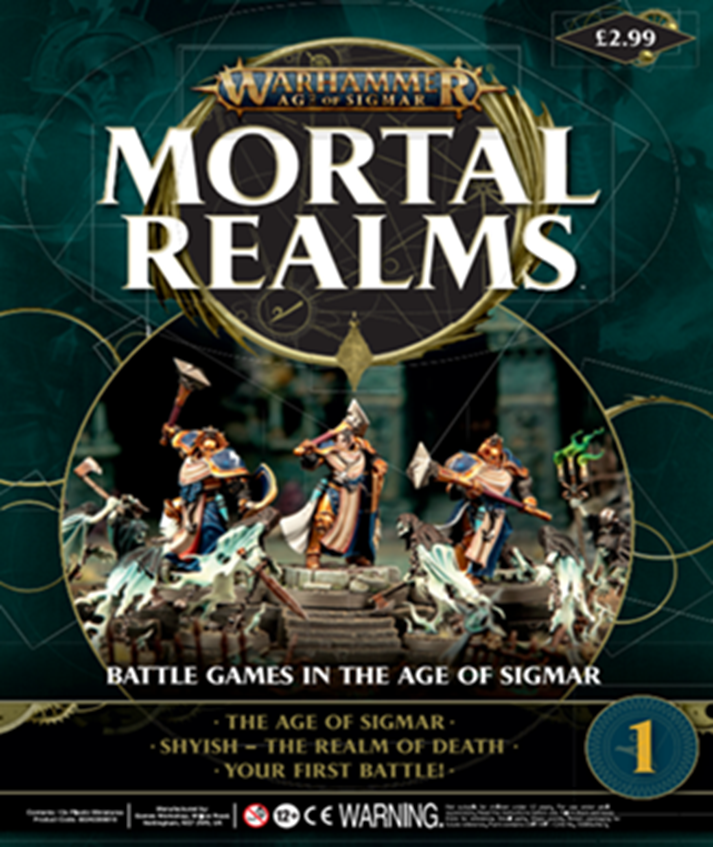 SmithsNews's tweet photo. The battle is upon us with the new Warhammer Mortal Realms Partworks collectable magazine.- Prepare for combat and a rise in your profits by ordering today. #TheSNappWay #warhammer https://t.co/Iins0t55hE