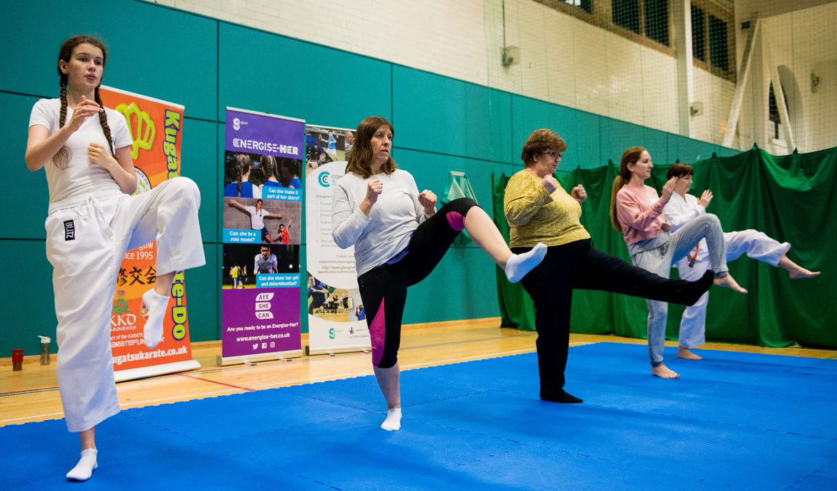 Well done to the ladies from @KugatsuKarate ​ for putting their best foot forward in the New Year.🥋

To get involved contact @KugatsuKarate  to kick start your New Year 👊

#AyeSheCan #Energiseher #Karate