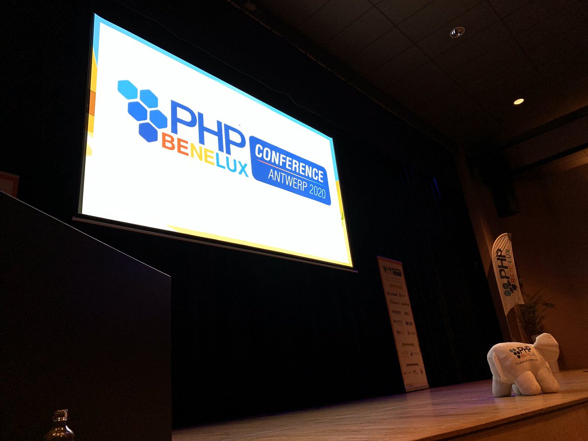 ThijsFeryn's tweet image. Let’s get this show started #PHPBNL20