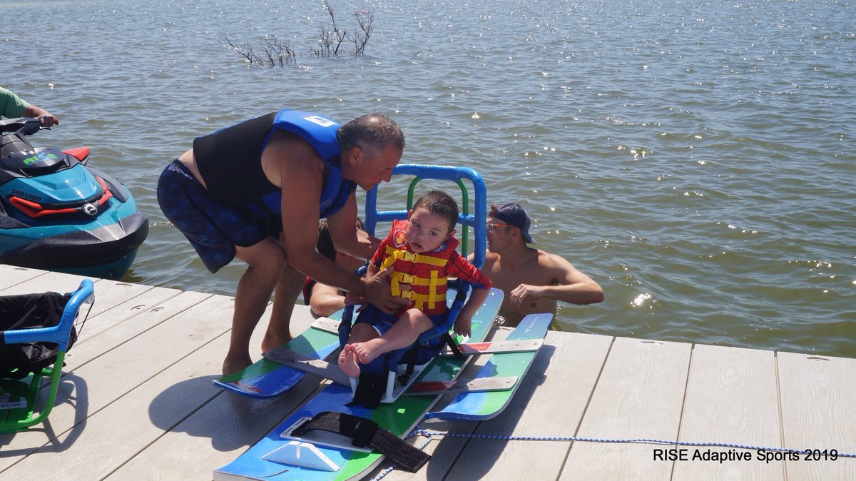 RISEAdaptive's tweet photo. 2019 – July, a look back in time; Adaptive Water Sports Programs begin
Saturday's are for learning to adaptive water ski and family fun! Last Saturday was just another great day to enjoy life! July 20, 2019
#risesummer2019 #waterday #adaptiveski #familyfun #doingit https://t.co/J17rNqhaI8