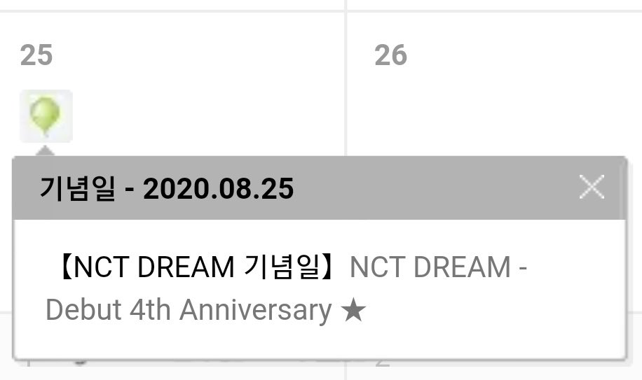 BICTH WHAT THENFUCK 25 AUGUST IN 2020?!!! NCT DREAM DEBUT ANNIVERSARY I like this more and more oh god the signs all point-