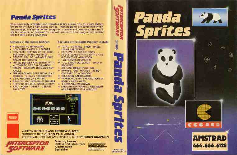 In the absence of commercially available development tools, they did what all entrepreneuring coding experts would do - they created their own: Panda Sprites!