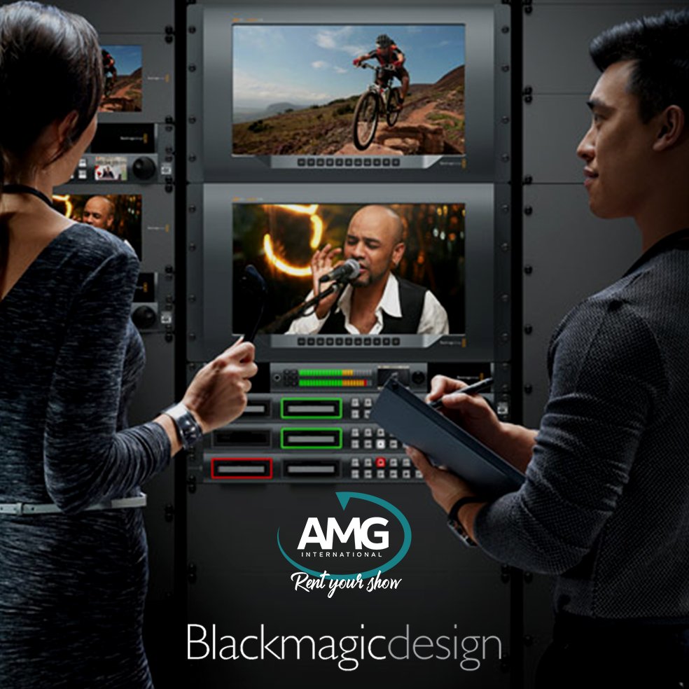 amg_int's tweet photo. Noleggia i prodotti @Blackmagic_News presso AMG International ➡ https://t.co/F5JvBVmPo0 https://t.co/VlOCcj4ixm