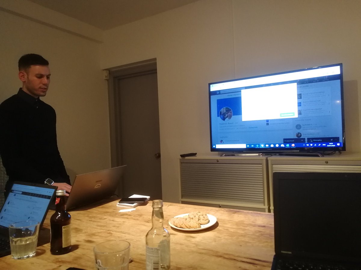 Social gurus <a href="/Triggerfish_Ltd/">Triggerfish</a> gave us some tips on how to up our <a href="/LinkedIn/">LinkedIn</a> game last night. Some good food for thought about growing your network, and building a personal brand.
#eventprofs #socialmedia #business