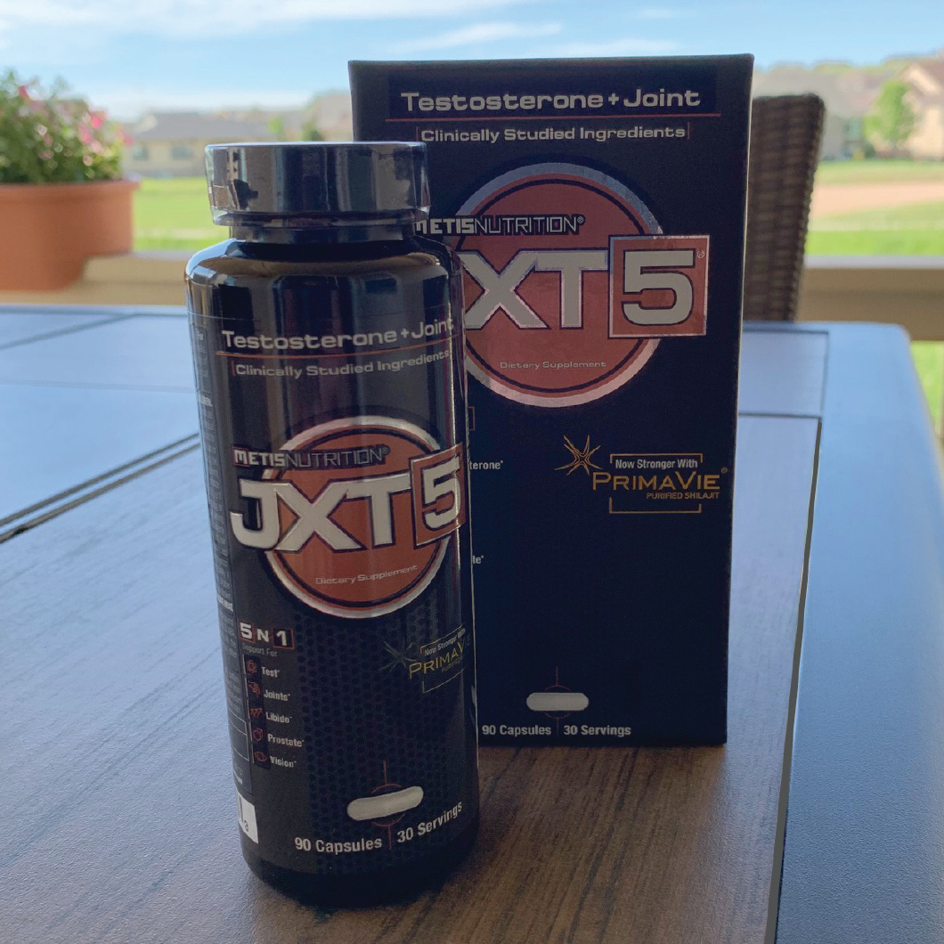 MetisNutrition's tweet photo. Powered by the clinically studied ingredients TestoSurge, PrimaVie, and FruitexB - find out why men are choosing JXT5! Only at GNC!

Click here to find a GNC near you: https://t.co/1EbH0n4wqT https://t.co/FM4J7uX1Tl