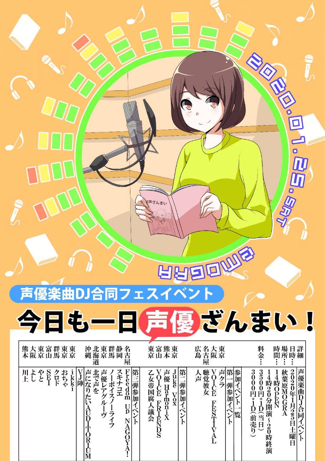 今日も一日声優ざんまい Voice Goudou Twitter