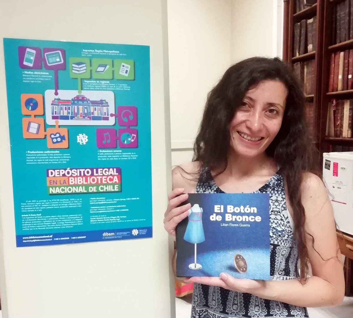 BuzetaIvan's tweet photo. #DepósitoLegal en #BNdeChile de Escritora, periodista y creadora de Ediciones del Gato, Lilian Flores Guerra en #leesincesar
https://t.co/dBiGRhFkYU https://t.co/4rRqRRIMHG
