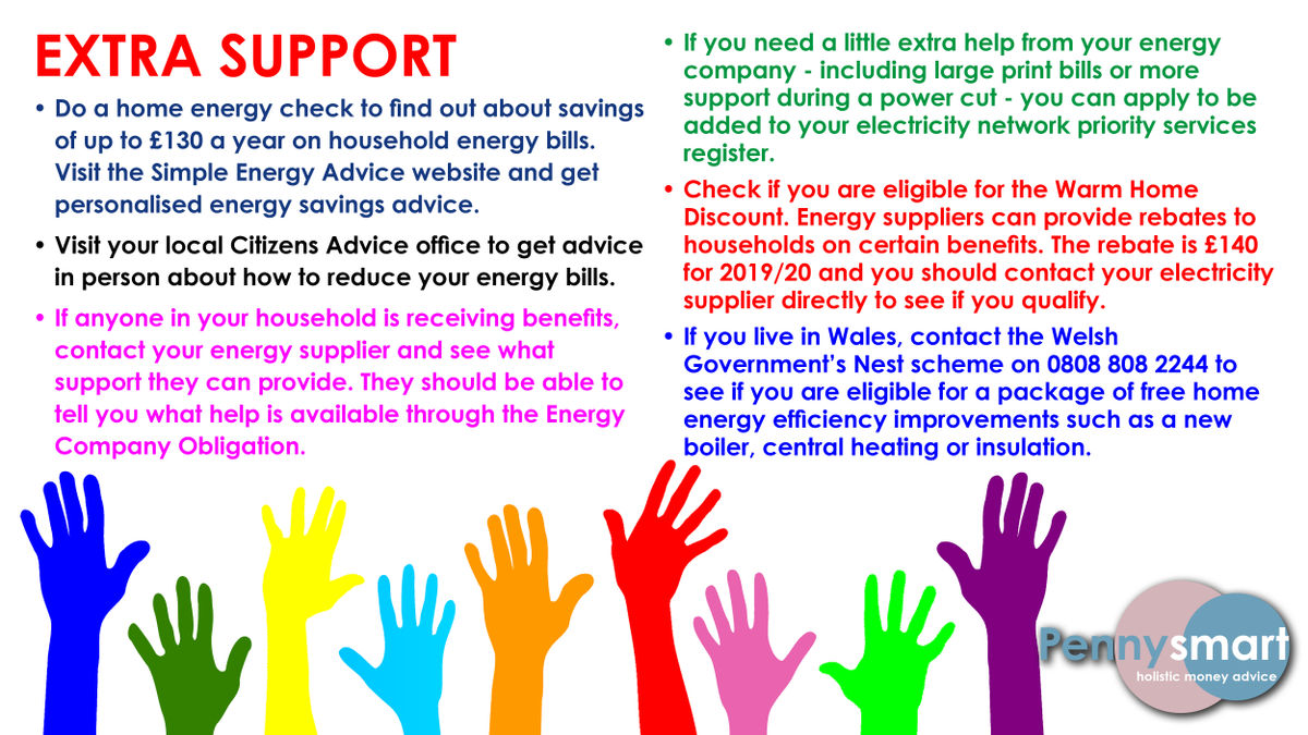 LacheMAdvice's tweet photo. Saving on your energy bills - extra support.

Big Energy Saving Week.

#bigenergysavingweek #ofgem #besn #citizensadvice #besw20 #moneysaving #support #householdbills @CitizensAdvice https://t.co/XytToeJCLn