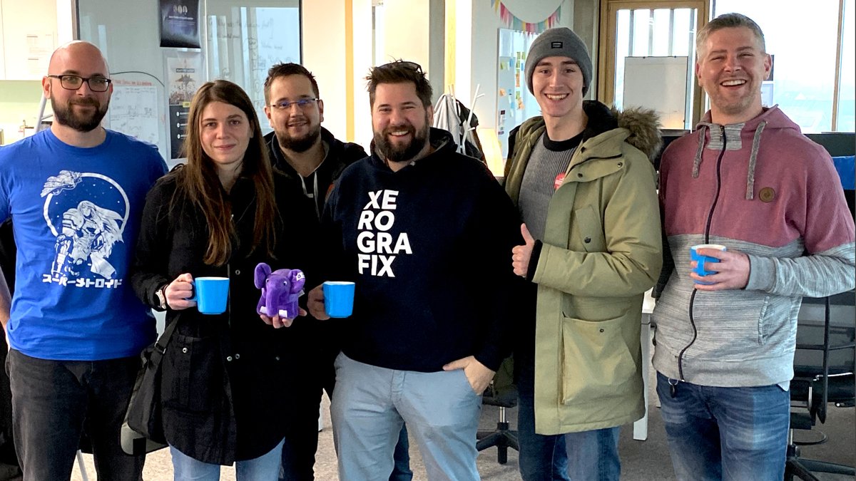 ShopwareDevs's tweet image. @xerografix It&apos;s great you guys were here! 😀 Have a safe journey home and have fun with Cody Vuelette. 💙 #codyvuelette #shopware #xerografix #community