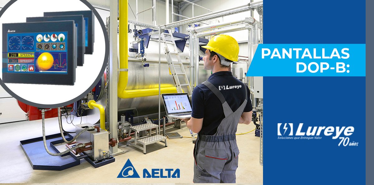¡Descansa tranquilo! ¡Con Delta DOP-B todos tus procesos están seguros y tienes el control a distancia! lureye.cl